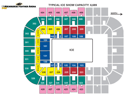 Ice Show Seating Chart
